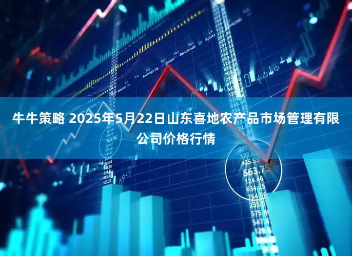 牛牛策略 2025年5月22日山东喜地农产品市场管理有限公司价格行情