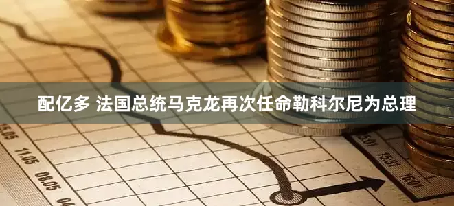 配亿多 法国总统马克龙再次任命勒科尔尼为总理